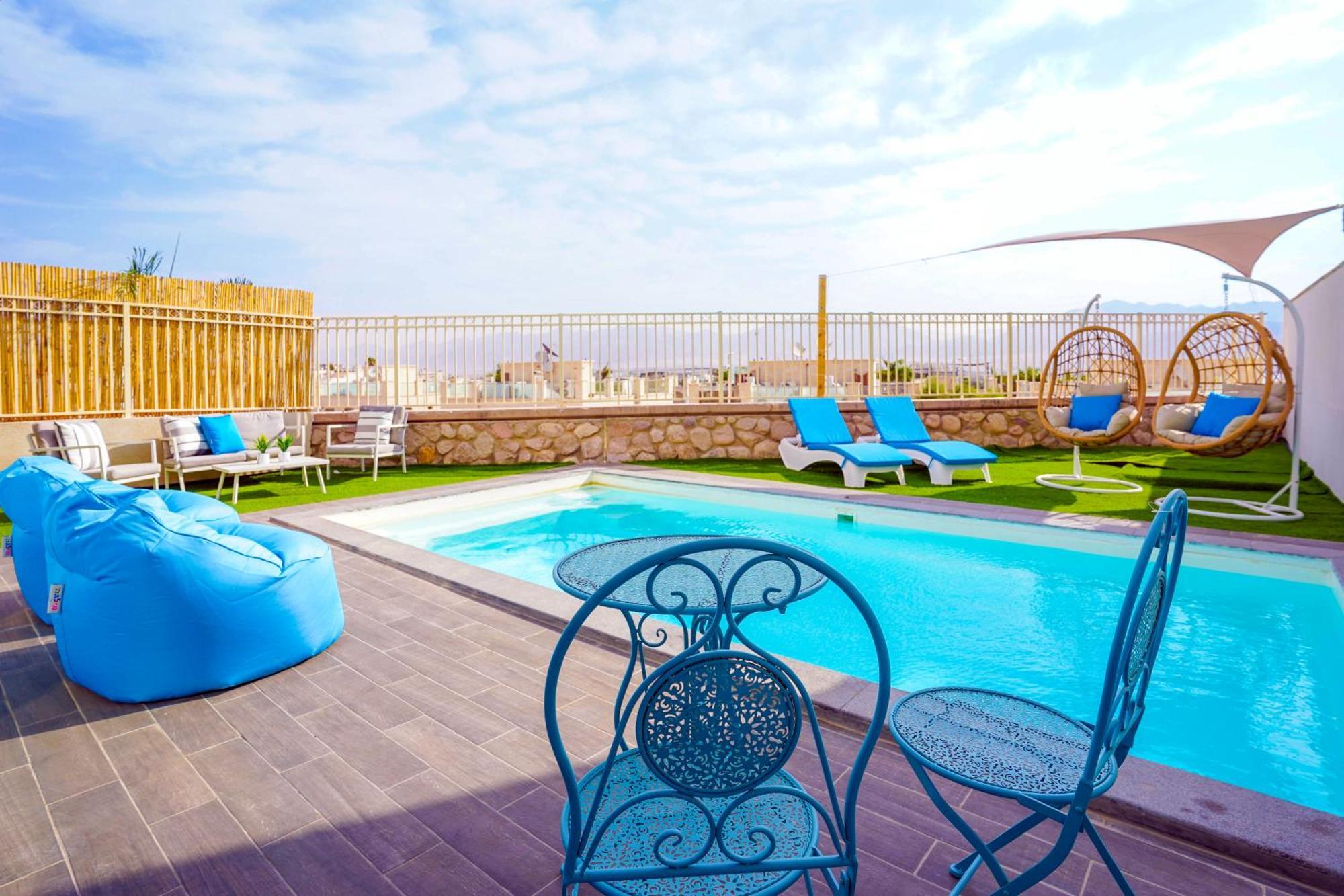 Апартаменты Yalarent Morning Star-Garden With Private Pool Эйлат Экстерьер фото